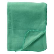 Plaid polaire en tissu vert 130x160cm - Dex