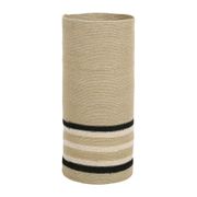 Porte parapluie en jonc de mer naturel et noir d24xh54cm - Sumatra