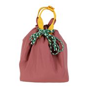 Sac isotherme en tissu rose - Kitchfun