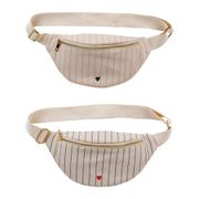 Sacs bananes x2 en tissu multicolore - Plouf&Sun