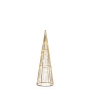 Sapin cône LED champagne h40cm