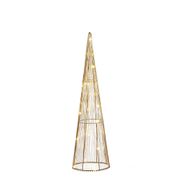 Sapin cône LED champagne h50cm