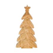 Sapin de noël en manguier h28cm