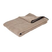 Serviette de bain en coton couleur lin 70x130cm - Issey