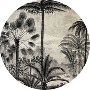 Set de table vinyle palmiers d35cm