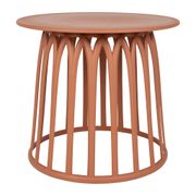 Table basse rond terracotta d50cm - Lumi