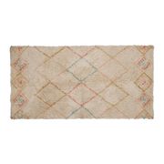 Tapis en coton multicolore 144x73cm - Titica