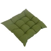 Tatami d'extérieur en coton vert 66x66cm - Colors
