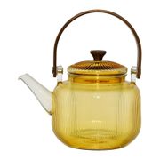 Théière en verre jaune 85cl - Dilacia