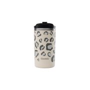 Travel mug isotherme en inox léopard sable 350ml