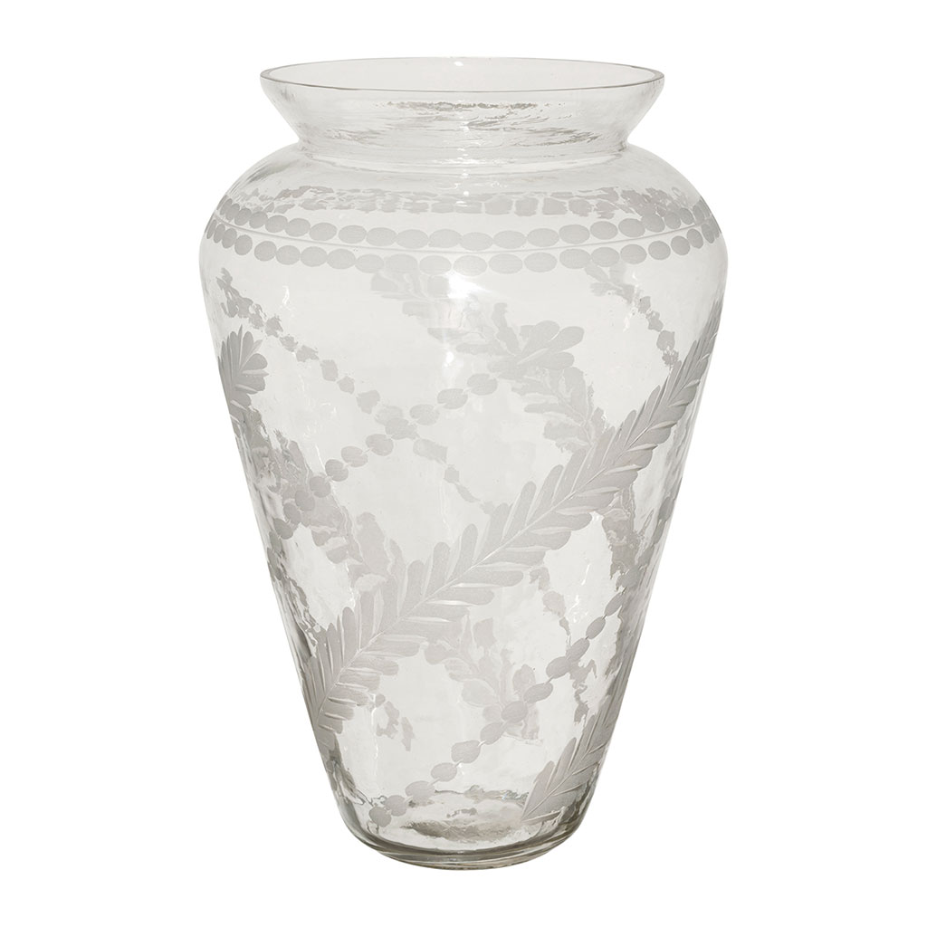 Vase en verre h32cm - Floraine